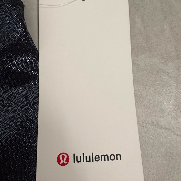 Lululemon Align Rib HR 25’’ Radiate Foil Print Black Night Size 12 - Picture 5 of 10
